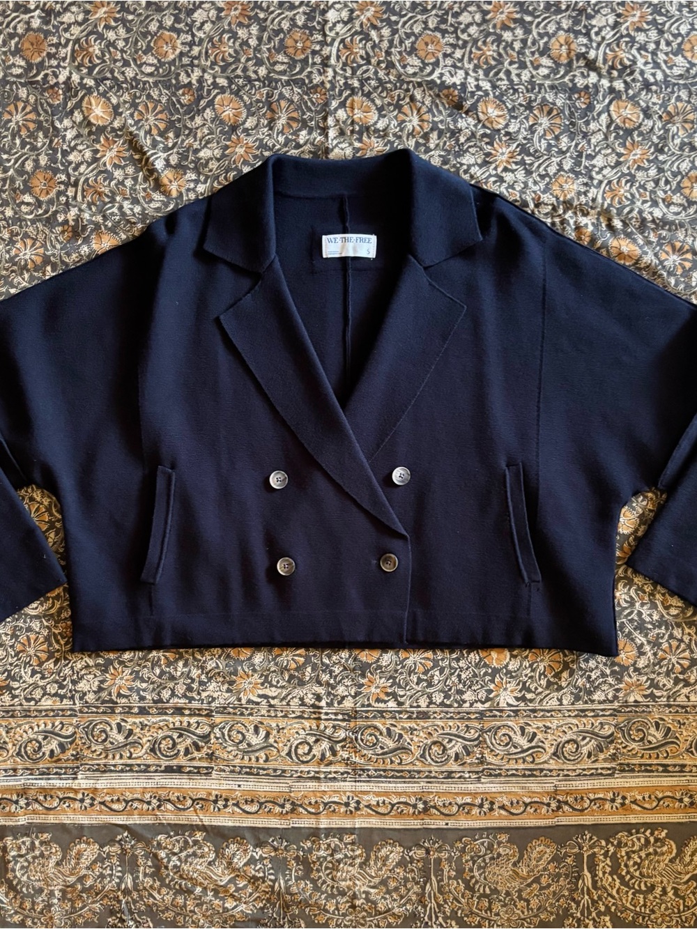 We The Free Sadie Sweater Blazer sz S